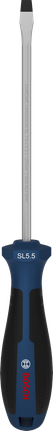 Destornillador ergonómico Bosch SL 1,0 x 5,5 x 125 mm.