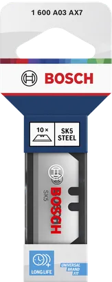 Cuchilla trapezoidal, 10 piezas