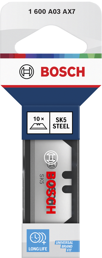 Cuchilla trapezoidal, 10 piezas