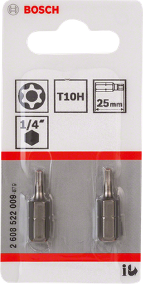 Bity Bosch T10H Security-Torx® 25 mm.