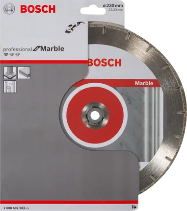 Diamantový řezací kotouč Bosch na mramor.