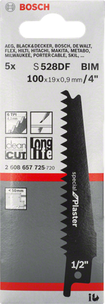 Kotouč do ocasní pily Bosch S 528 DF 4″.