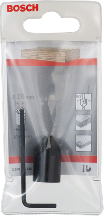 Zahlubovač Bosch s upínacím upínacím držákem 16 mm.