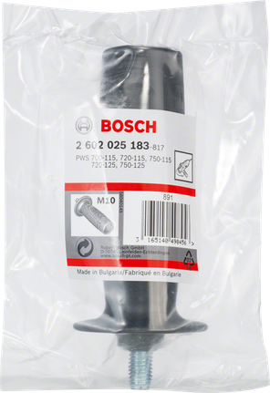 Přídavná rukojeť pro úhlovou brusku Bosch M10.