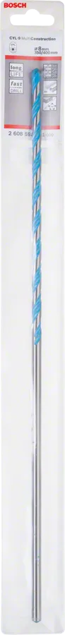 Víceúčelový vrták Bosch CYL-9 Multi Construction 8 mm.