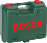 Plastový kufr na nářadí Bosch.