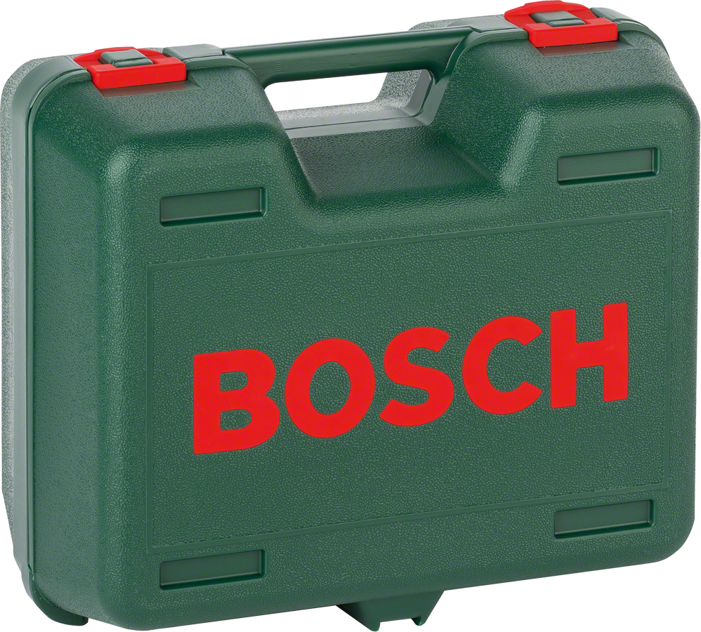 Plastový kufr na nářadí Bosch.