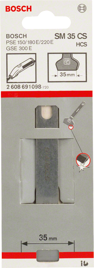 Škrabka Bosch SM 35 CS 35mm HCS.