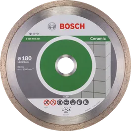 Diamantový řezný kotouč Bosch Standard pro keramiku 180 mm.