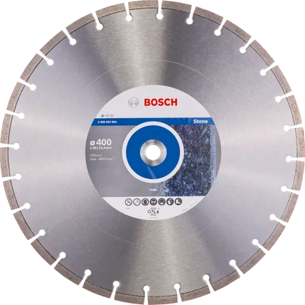 Diamantový řezný kotouč Bosch Standard for Stone 400 mm.