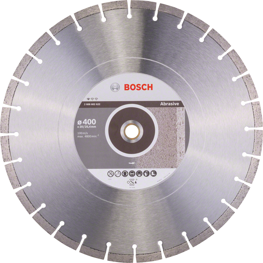 Bosch Standard pro abrazivní diamantový řezný kotouč 400 mm.