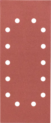Brusný list Bosch C430 115x280 mm, zrnitost 240, 14 otvorů.