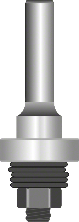 Stopka Bosch pro drážkovací frézu o průměru 8 mm.