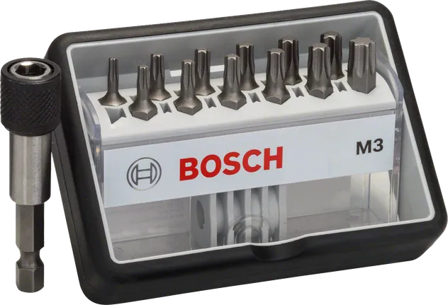 Sada šroubováků Bosch Robust Line 12+1 Extra tvrdé.