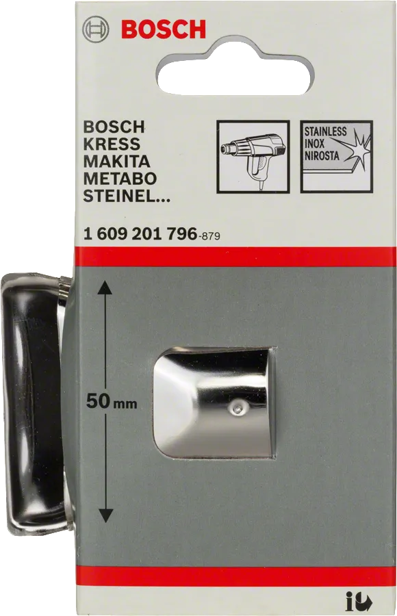 Tryska na ochranu skla Bosch pro horkovzdušné pistole, 50 mm.