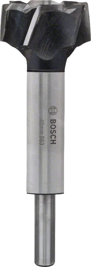 Kotoučová fréza Bosch o průměru 40 mm pro přesné vrtání.