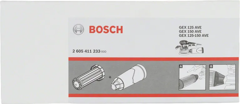 Prachová nádoba a filtr Bosch GEX 125-150 AVE.