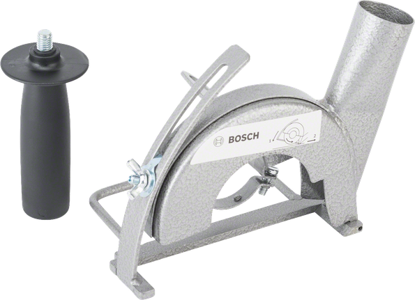 Řezací vodicí lišta Bosch s odsávacím otvorem 115-125 mm.