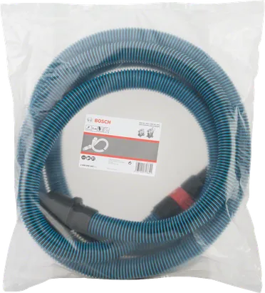 Antistatická hadice Bosch s bajonetovým uzávěrem.