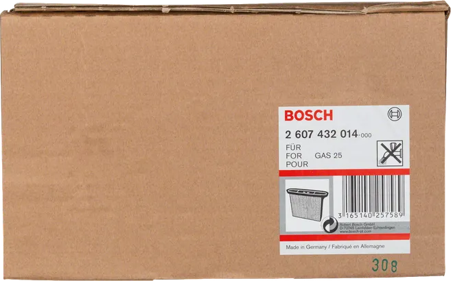 Celulózový měchový filtr Bosch .