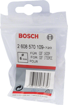 Kleština Bosch 6 mm.