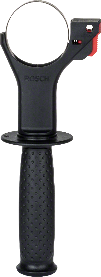 Přídavná rukojeť Bosch s ergonomickým úchopem.