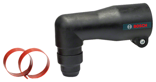 Úhlový nástavec vrtací hlavy Bosch , kompaktní konstrukce.