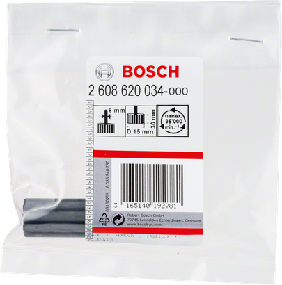 Stopka Bosch 6 mm pro brusné pouzdra.