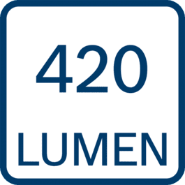 420 lumenů 