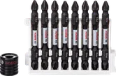 Sada 9 bitů pro šroubováky Bosch Impact Control.