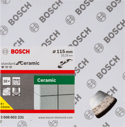 Keramický řezný kotouč Bosch 115 mm.