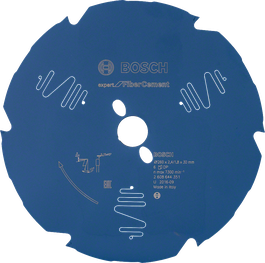 Pilový kotouč Bosch expert FiberCement 260 mm pro řezání cementu.