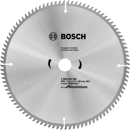 Pilový kotouč Bosch Eco na hliník, 96 zubů.