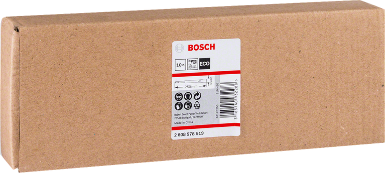 Plochý sekáč Bosch SDS-plus 250 mm.