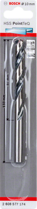 Vrták Bosch HSS PointTeQ 10,0 mm.