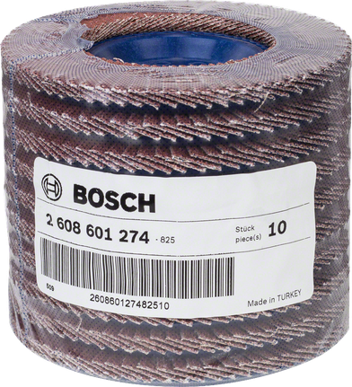 Brusný lamelový kotouč Bosch pro broušení a dokončování.