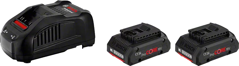 Baterie Bosch 2x ProCORE18V 4,0Ah s nabíječkou GAL 1880 CV.