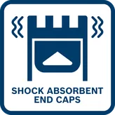 Vodováha Bosch 25 cm s měřicími libelami.