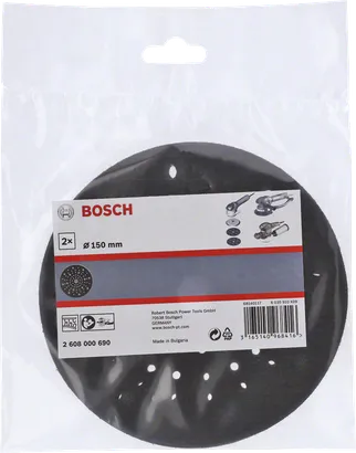 Šetrné podložky Bosch 150 mm.