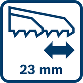 Akumulátorová přímočará pila Bosch GST 18V-LI S s výměnou plátku SDS.