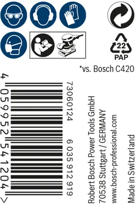 Brusná síťka Bosch EXPERT M480 v roli 93 mm 5 m G 240.