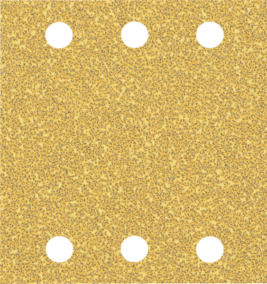 Brusný papír Bosch EXPERT C470, 115x107 mm, 6 otvorů.