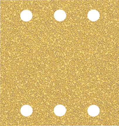 Brusný papír Bosch EXPERT C470, 115x107 mm, 6 otvorů.