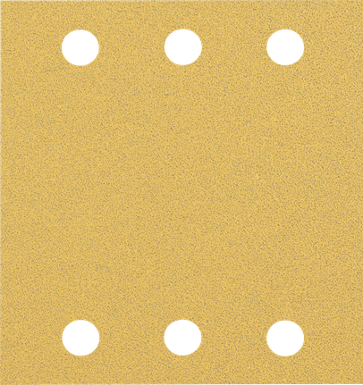 Brusný papír Bosch EXPERT C470 115x107 mm 6 děr G80.
