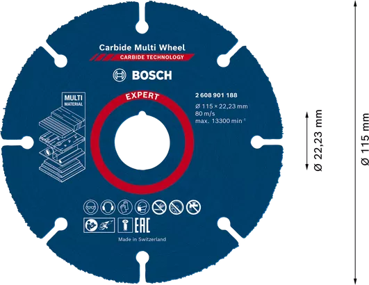 EXPERT Carbide Multi Wheel