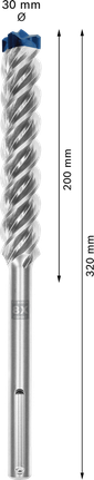 Vrták do kladiva Bosch EXPERT SDS-max-8X 30x320 mm.
