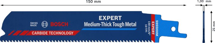 Pilový list EXPERT Medium-Thick Tough Metal