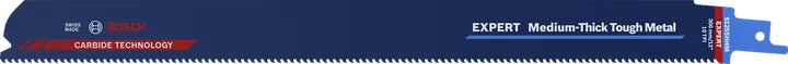 Kotouč do ocasní pily Bosch EXPERT S 1255 HHM na středně silný kov.