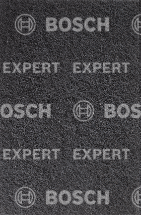 Bosch EXPERT N880 netkaný rounový pad střední velikosti S černý pro ruční broušení.