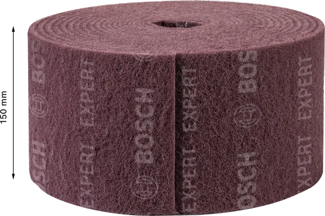 Role rouna z netkané textilie Bosch EXPERT N880, velmi jemná, kaštanová, 150 mm.